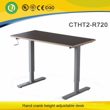 Oshawa Manual lifting desk Rocker arm lifting office furniture Sit Standing by freedom away from sub-health